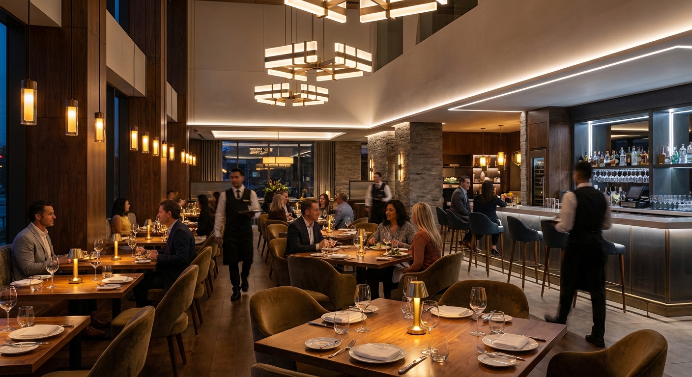 LED Color Temperature in Dining: 2700K vs 3000K vs 4000K and Their Decisive Impact on Restaurant Ambience